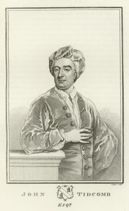 ジョン・ティドコム、エスクァイア 作： Godfrey Kneller